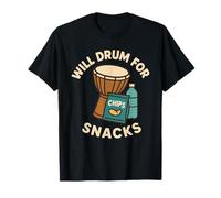 Drum Circle Spiritual Music Rhythm Tribe Inclusive Drumming T-Shirt
