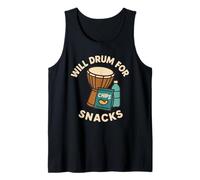 Drum Circle Spiritual Music Rhythm Tribe Inclusive Drumming Tank Top