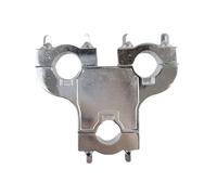 Drum Clamp Connector Three Hole Drum Seats Connector Metal Clamp Drum Expansion Clip Drum Set Pipe Clamp Drum Accessory