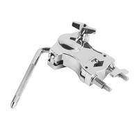 Drum Clamp Extension Clip Mounting Bracket Metal Cowbell L-Rod Holder For Cowbell Clappers Easy To Use Drum Musical Instrument Accessories