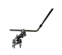 Drum Clamp Metal Cowbell Holder L Rod Adjustable MountIng Bracket Clamp Percussion Instrument Mount Accessories Metal Holder L Rod Drum Stand Clip Adjustable