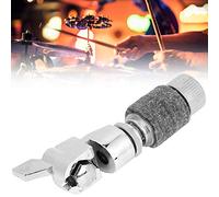 Drum Clutch Zinc Alloy, Easy Install Hi-Hat Accessory | Hi-hat cymbal replacement part, quick shift mechanism, flat gray finish, compatible with jazz drums