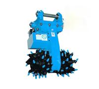 Drum Cutter Excavator Attachments Milling Machine for Trenching, Mining, Stump Cutting, Site Leveling, Tunneling, Road Construction and Maintenance
