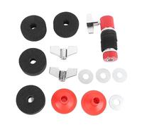 DRUM CYMBAL ACCESSORY PREMIUM FELT WASHER CUSHION KIT FOR DRUM FRAME PEDAL, DURABLE SOUND QUALITY DRUMMING