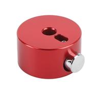 Drum Cymbal Quick Release Cap Aluminum Alloy Replacement Drum Cymbal Fixing Buckle Compatible Percussion Instrument for Drummers and Beginners (Red)