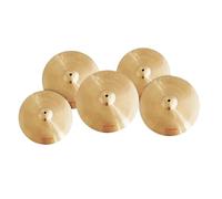 Drum Cymbal Set 5 Pieces 14 Hihat 16/18 Crash 20 Inch Ride Practice Cymbal Percussion Instrument Accessories
