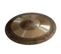 Drum Cymbal Set Professional Performance 6 8 9 10 12 Inch Handmade Bronze Cymbals For Jazz Drum Kits Impact Resistant(8 inch)