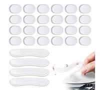 Drum Dampeners,24 Pieces Round and 4 Pieces Long Clear Drum Dampener, Drum Gel Pads,Non-toxic Gel,Drum Damper with Plastic Case,Tone Control for Your Drum Head