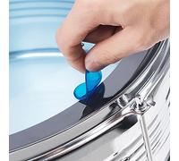 Drum Dampeners, Silica Gel Drum Silencer Kit Snare Silencing Pad Paste Mute Pads Moongels For with 6PCS Transparent Gel Silencer Kit For Snare, Tom (Blue)