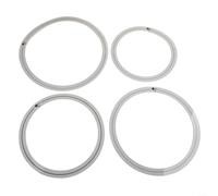 Drum Dampening Rings 4-Pack Mute Overtones 10-16in(A)