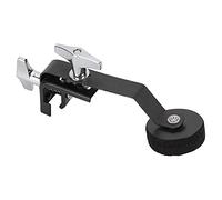 Drum Damper Mute Silencer, Black Metal Plus Felt Clamp on Tone Control Muffler for Snares Musical Parts, Tone Control for Vintage Modern Snares Tom Accessories (black)
