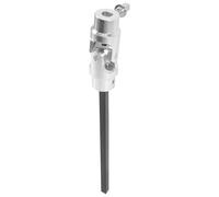 Drum Double Pedal Driveshaft Connecting Rod Link Bar Replacement Silver | Metal Construction, Set Screw Installation, Supports Stable Playing, Suitable for Drum Pedals, Pedal Hubs, Kit Practice