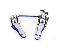 Drum Double Step Hammer Pedal Double Chain Cam Single Pedal Accessories Jazz Drum Step Hammer Bass Drum Pedal Accessories (Color : Double)