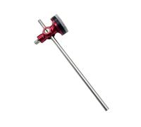 Drum Ha mmer Head Practical for Electronic Drums Bass Drum Pedals Replacement red Length 19 cm