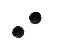 Drum Hardware Accessory for Stand Setup, Black Ridged Mounting Cap for Replacement, Secure Hold and Rehearsal Use Drum Stand Hardware Replacement Mounting Accessory Black Cap Percussion Setup Part