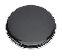 Drum Head Replacement Part 10in 2 Layer Polyester Percussion Instrument Accessories Black Premium Quality Sturdy Durable Enhances Bass Eliminates Overtones For Drum Kits Aluminum