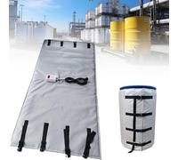 Drum Heater, Industrial Grade Weather Resistant Heating Blanket for 55/275 Gallon Drums, Fixed Thermostat 0-150℃, Insulated Pail and Barrel Heater