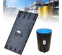Drum Heater, Industrial Grade Weather Resistant Heating Blanket for 55/275 Gallon Drums, Fixed Thermostat 0-150℃, Insulated Pail and Barrel Heater