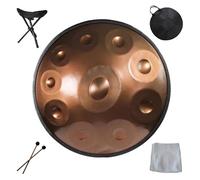 Drum Instrument, Harmonic Steel Tongue Drum, 9/10/12 Notes for Sound Healing and Yoga
