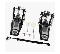 Drum Jazz Drum Double Step Hammer Pedal Double Chain Step Hammer Thickened Zinc Aluminum Alloy Drumstick Bass Drum Pedal Accessories