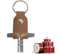 Drum Key Case - Lightweight Keyring with Drum Key Holder - Tunes Most Drum