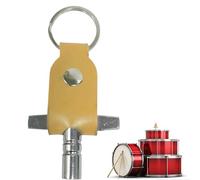 Drum Key Keychain | Drum Tuning Key with Keychain and Keyring Musical Instrument Accessories | Keychain for Drummers