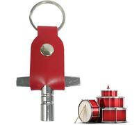 Drum Keychain Key Ring | Durable Battery Setting Key Case with Key Ring | Drum Keychain Gift for Drummer Friends