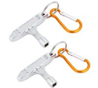 Drum Keys, Drum Tuning Key Universal Drum Key Tuner Universal Drum Key Set Tuning Wrench Kit Universal Tool Multi Tool Keychain with Carabiner Musical Instrument Accessory for Drum