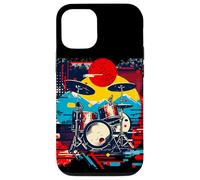 Drum Kit Artwork Electronic Drums Case for iPhone 12/12 Pro