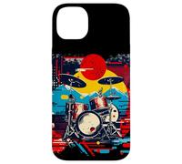 Drum Kit Artwork Electronic Drums Case for iPhone 14 Plus