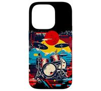 Drum Kit Artwork Electronic Drums Case for iPhone 14 Pro