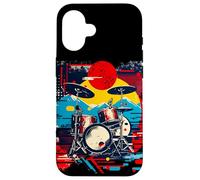 Drum Kit Artwork Electronic Drums Case for iPhone 16