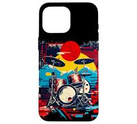 Drum Kit Artwork Electronic Drums Case for iPhone 16 Pro Max