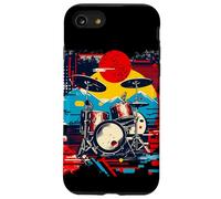 Drum Kit Artwork Electronic Drums Case for iPhone SE (2020) / 7 / 8