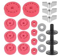 Drum Kit Cymbal Replacement Accessories Red Eva Cotton