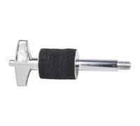 Drum Kit Cymbal Stacker with Felt Washers - Metal Mount for Hi-Hat Clutch Stand, Percussion Assembly Hardware, 9.7 x 3 x 1 cm, Silver/Black(B)