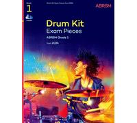 Drum Kit Exam Pieces from 2024, Grade 1 (ABRSM Exam Pieces)