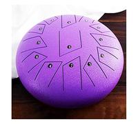 Drum Kit,Mini Tongue Drum Carbon Steel Handpan Drum 12-Inch 13notes Percussion Instrument Hand Pan Drum - the Best Gift for the Holiday, Birthday, Christmas,B