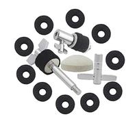 Drum Kit Parts Hi-hat Stand Screw+Drum Key+Cymbal Clutch+Pedal Beater Hammer Head+Cymbal Pads