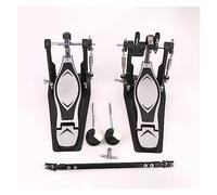 Drum Kit Pedal Tread Hammer Aluminum Alloy Professional Jazz Drum Foot Pedal Double Chain Cam Bass Drum Pedal Accessories