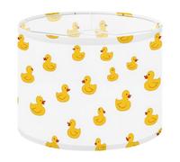 Drum Lamp Shade Large Lampshade Duck Seamless Rubber Duck Tile Repeat for Floor Lamps Table Lamps Pendant Light Linen Lampshades Replacement Bedside Light Shades