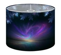 Drum Lamp Shade Large Lampshade Northern Lights Christmas for Floor Lamps Table Lamps Pendant Light Linen Lampshades Replacement Bedside Light Shades