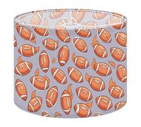 Drum Lamp Shade Large Lampshade Seamless Rugby Ball Cartoon Sticker for Floor Lamps Table Lamps Pendant Light Linen Lampshades Replacement Bedside Light Shades