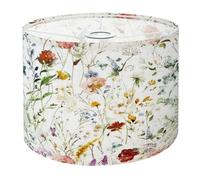 Drum Lamp Shade Large Lampshade Wildflower Watercolor Seamless Pattern Garden Flowers Floral for Floor Lamps Table Lamps Pendant Light Linen Lampshades Replacement Bedside Light Shades
