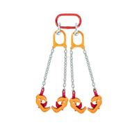 Drum Lifter Chain Type,Crane Forklift Top Hook Drum Lift 1 Tonne,Heavy Duty Hook Dedicated Spreader,Industrial Warehous(Style 3)