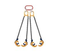 Drum Lifter Chain Type,Crane Forklift Top Hook Drum Lift 1 Tonne,Heavy Duty Hook Dedicated Spreader,Industrial Warehous(Style 4)
