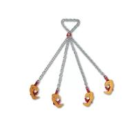 Drum Lifter Chain Type,Crane Forklift Top Hook Drum Lift 1 Tonne,Heavy Duty Hook Dedicated Spreader,Industrial Warehous(Style 1)