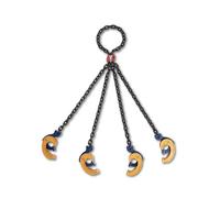 Drum Lifter Chain Type,Crane Forklift Top Hook Drum Lift 1 Tonne,Heavy Duty Hook Dedicated Spreader,Industrial Warehous(Style 2)