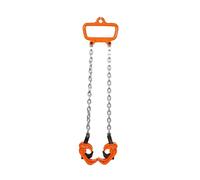 Drum Lifter Chain Type, Heavy Duty Barrel Hook Spreader, Vertical Drum Lifting Clamp for Industrial WarehouseStyle 2null