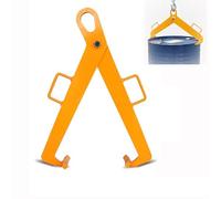 Drum Lifting Clamp, Heavy-Duty C-Type Lifter for 55 Gallon Drums, Vertical Handling for Plastic & Metal, 1300 Lbs Capacity, Safe & Durable Solution